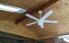 Gable Bead Board Ceiling