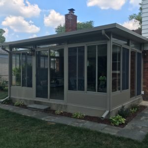 Oakland County Studio Style Sunroom