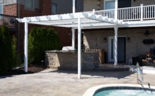 louvered roof