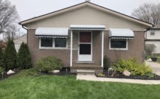 Custom Aluminum Door & Window Awnings - St. Clair Shores