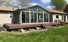 3 Season Enclosure Below Existing Roof - Harrison Township